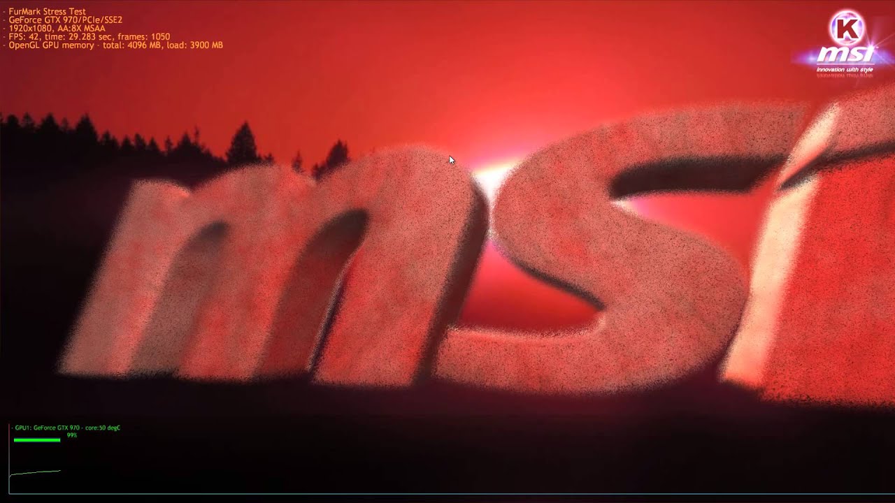 No issues with GTX 970 vram