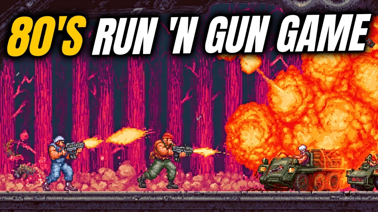 15 TOP NOTCH 80's Run N Gun Games That Are Still Worth Playing Today!
