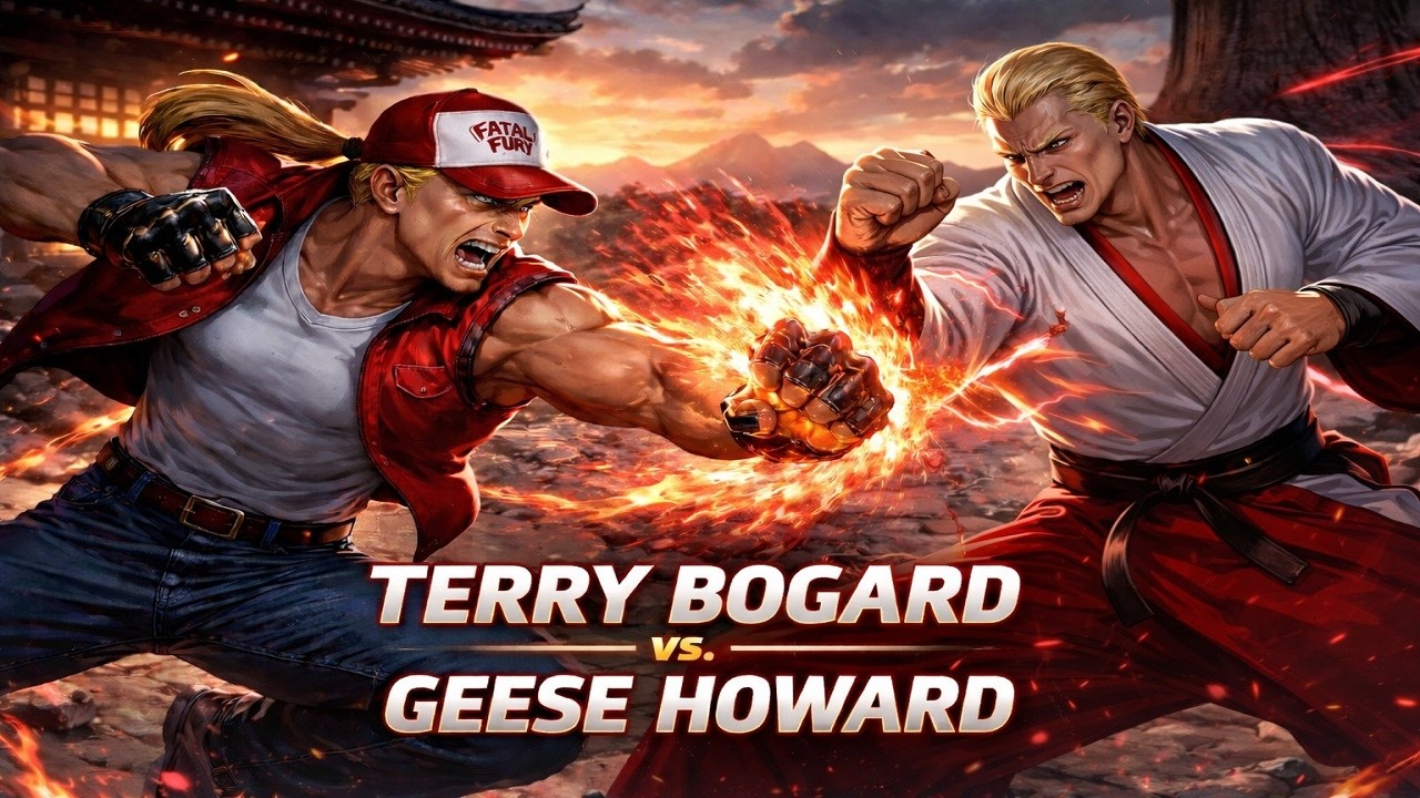 Fatal Fury: Terry Bogard Vs Geese Howard - Clash of Destiny
