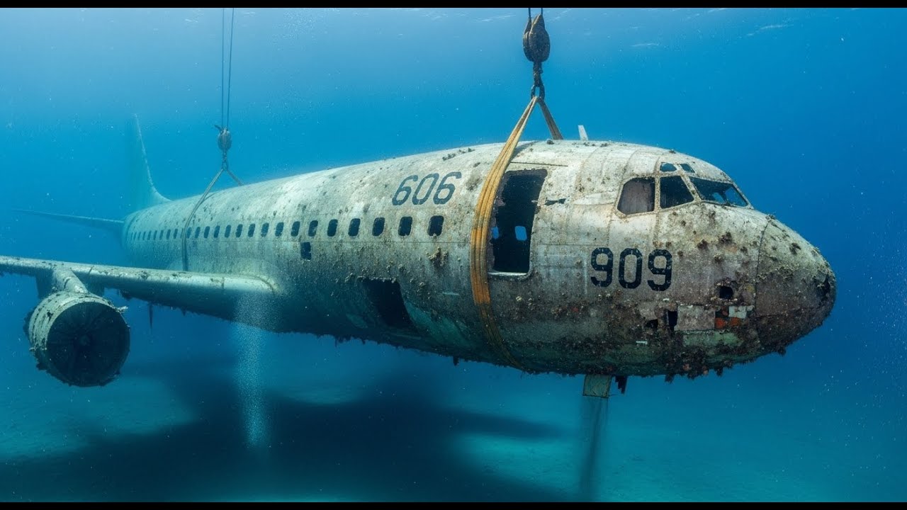Lifting a 200-Ton Plane From The Bottom of The Ocean (Impossible Mission)