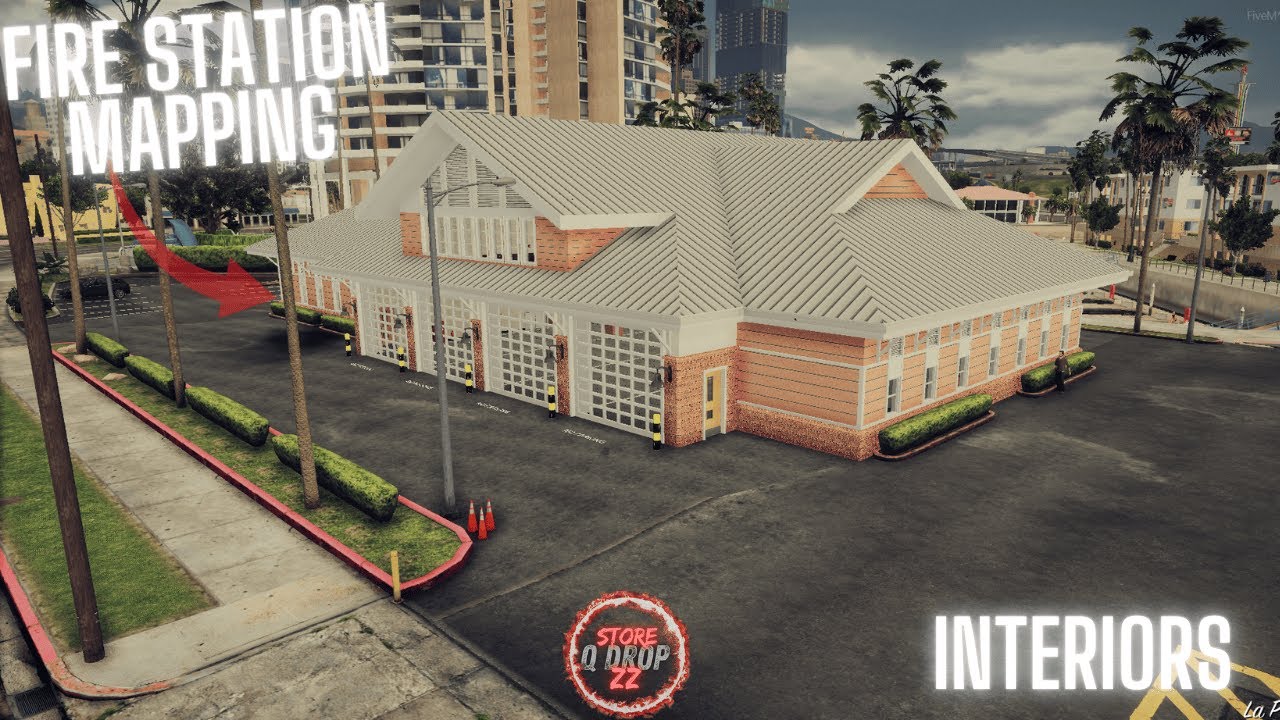 Surfside Beach Fire Station Interiors MLO | FiveM MLO | ZZ