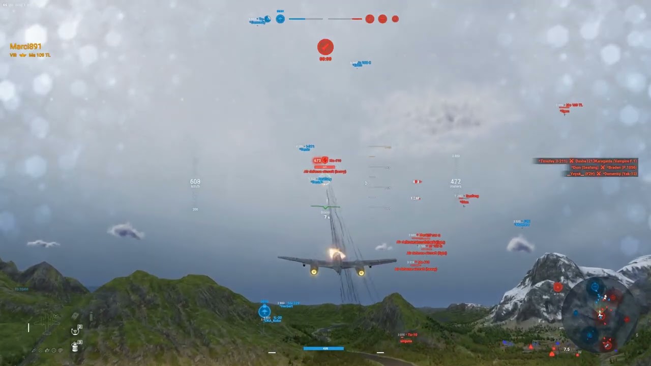 World of Warplanes EU 26/02/22 Messerschmitt Me 109 TL gameplay