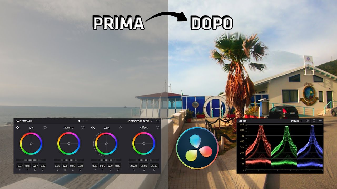 Migliora la qualità della tua GoPro con DaVinci Resolve in 30 secondi! | Tutorial