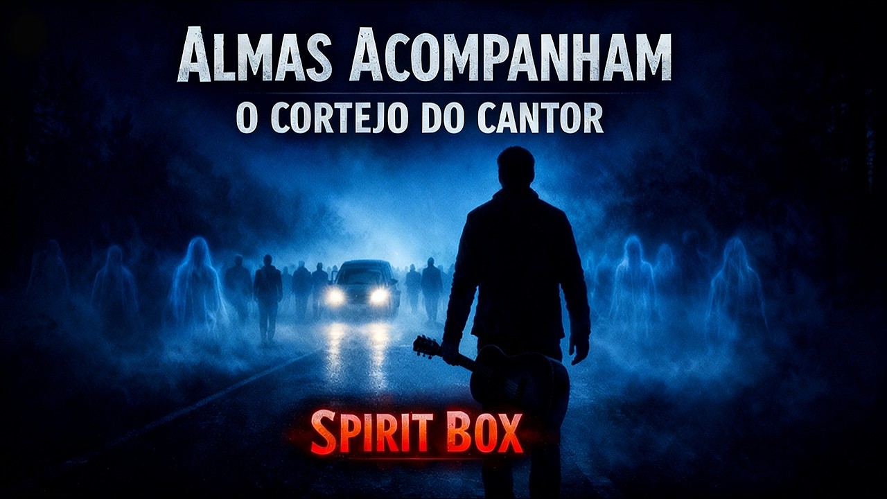 ALMAS ACOMPANHAM O CORTEJO DO CANTOR