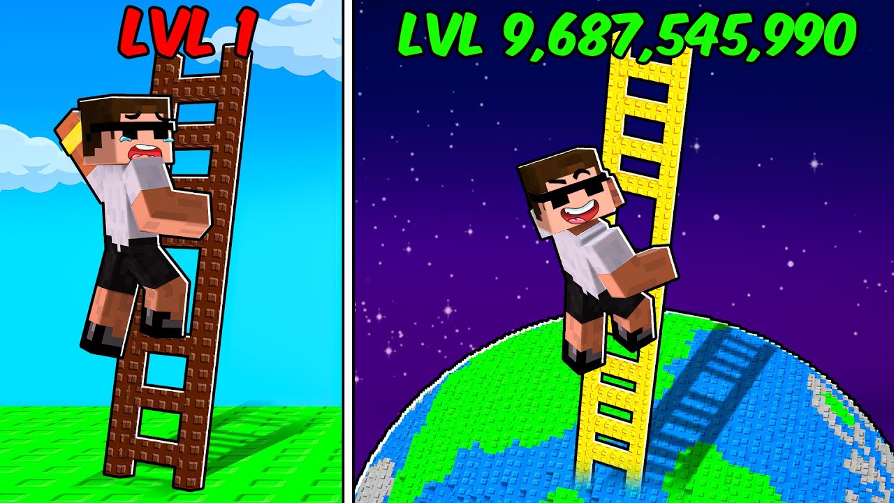 I Made a Biggest Ladder in Roblox..