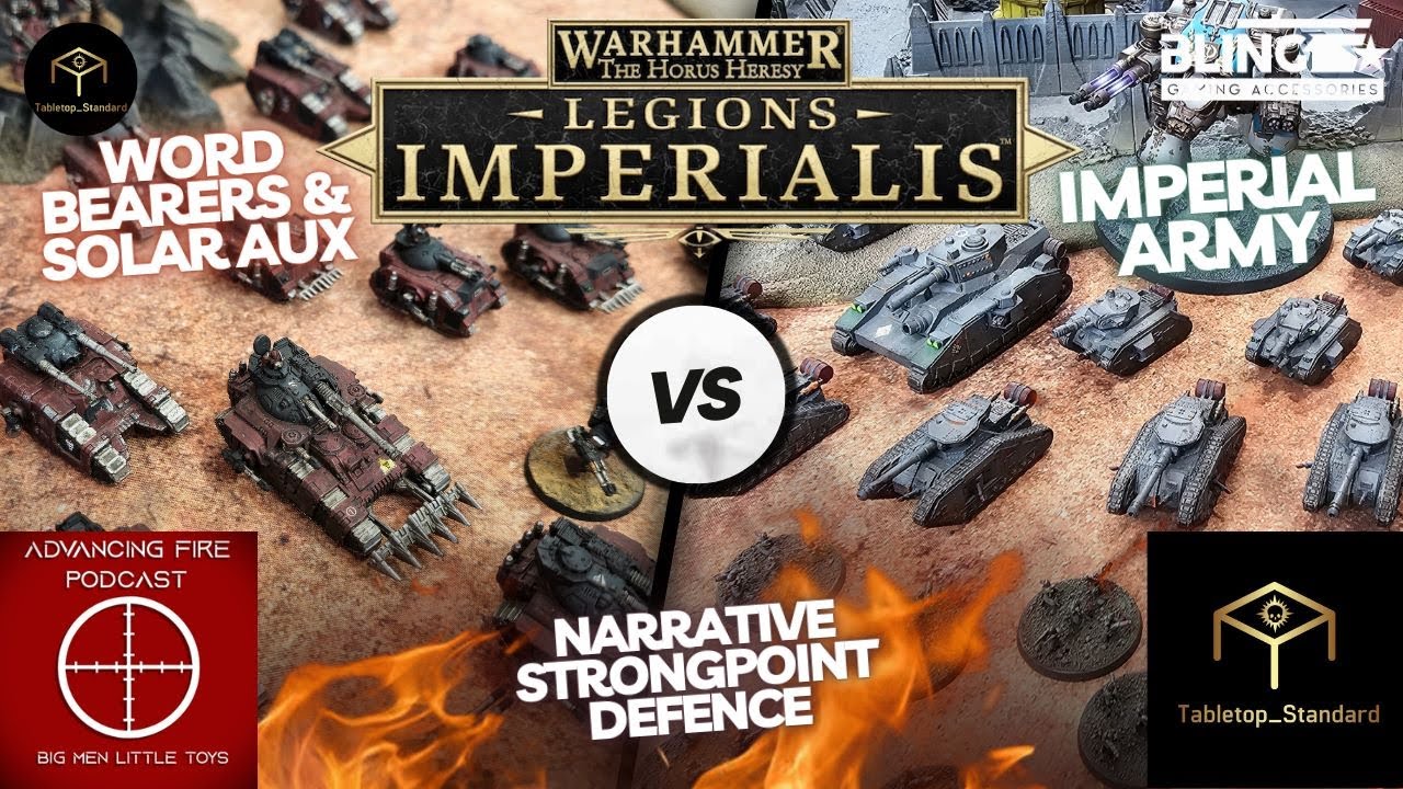 Legions Imperialis Narrative Battle Report - Strongpoint Defence