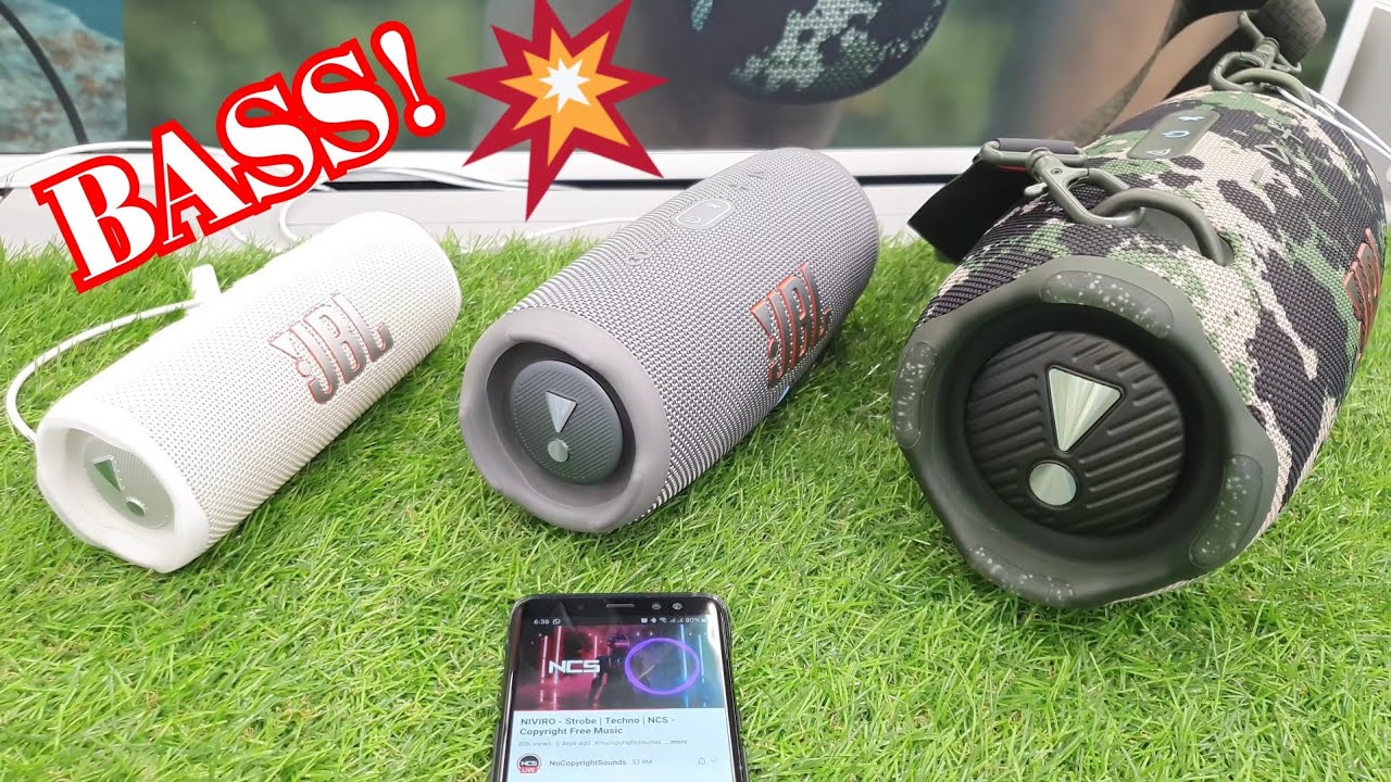 BASS TEST-(JBL Flip 6, Charge 5, and Xtreme 4)💥💥😱