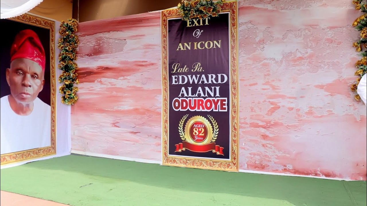 Glorious exit of an ICON , Pa Edward Alani Oduroye , Entertainment of Guests @ DLK Hall Abeokuta