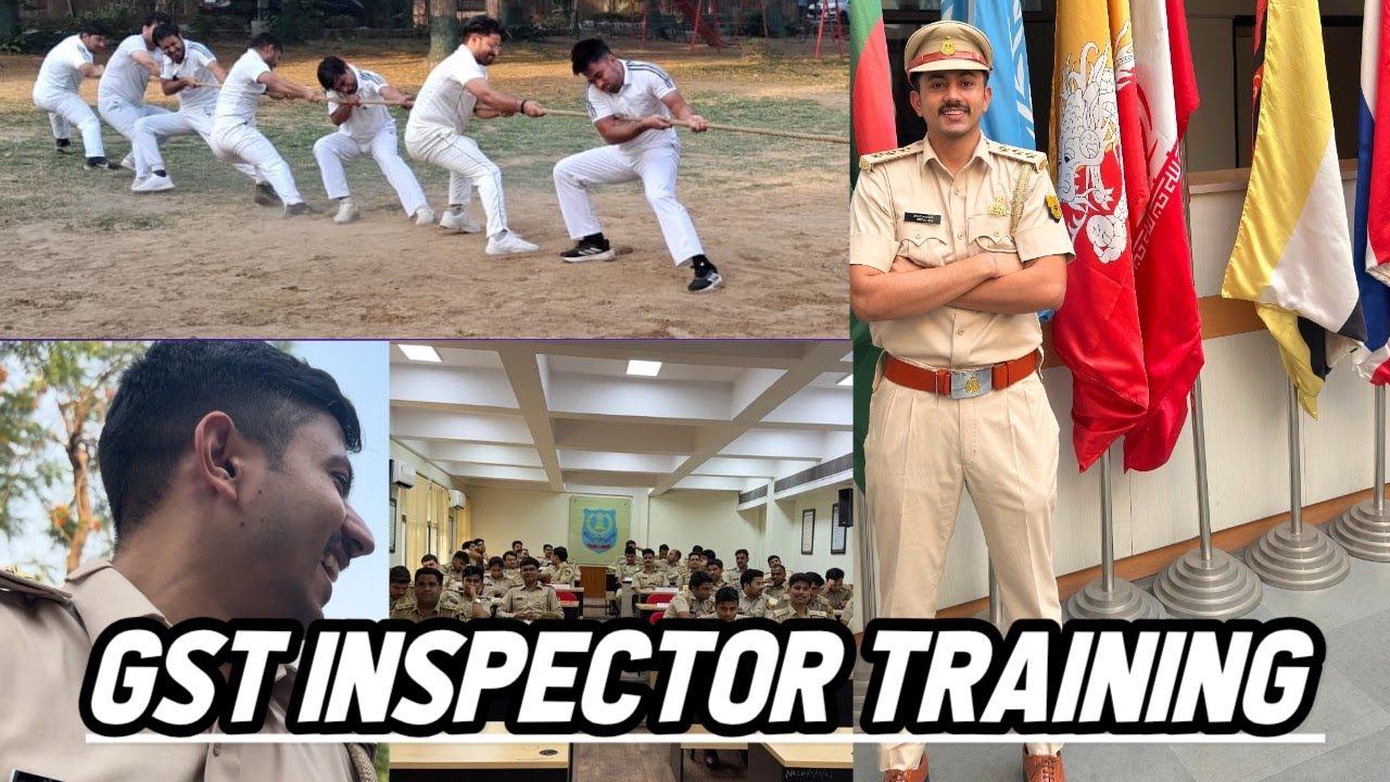 A day in the training of an INSPECTOR (Excise and Customs) || SSC CGL AIR 31 || Delhi Zone