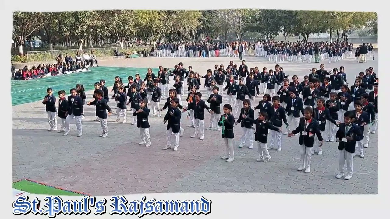Republic Day Celebration 2024 at St.Paul's Sr. Sec. School, Rajsamand