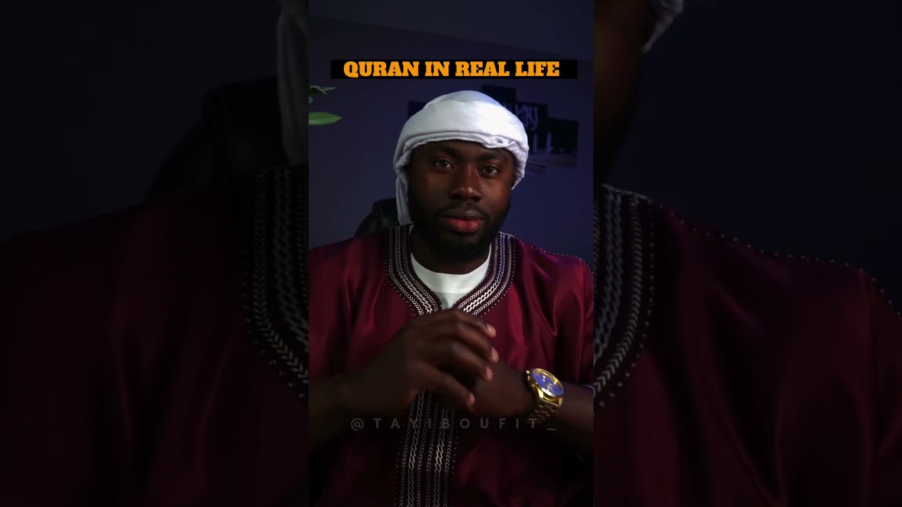 Quran in real life #ilovuallah #islamic #muslim
