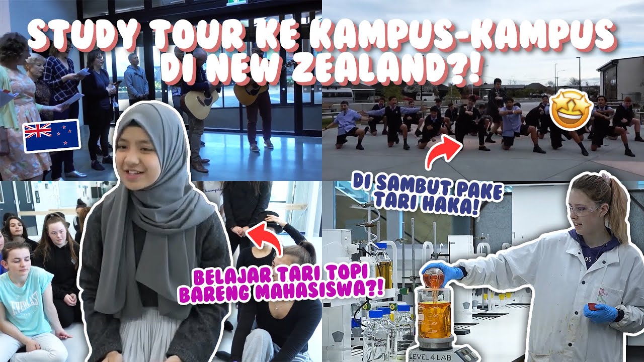 PERGI KE SETIAP UNIVERSITAS YANG ADA DI NEW ZEALAND !!!!!  PART 1