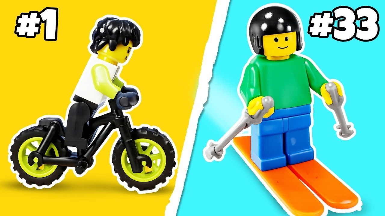 Przetestowałem 100 działających element&oacute;w LEGO
