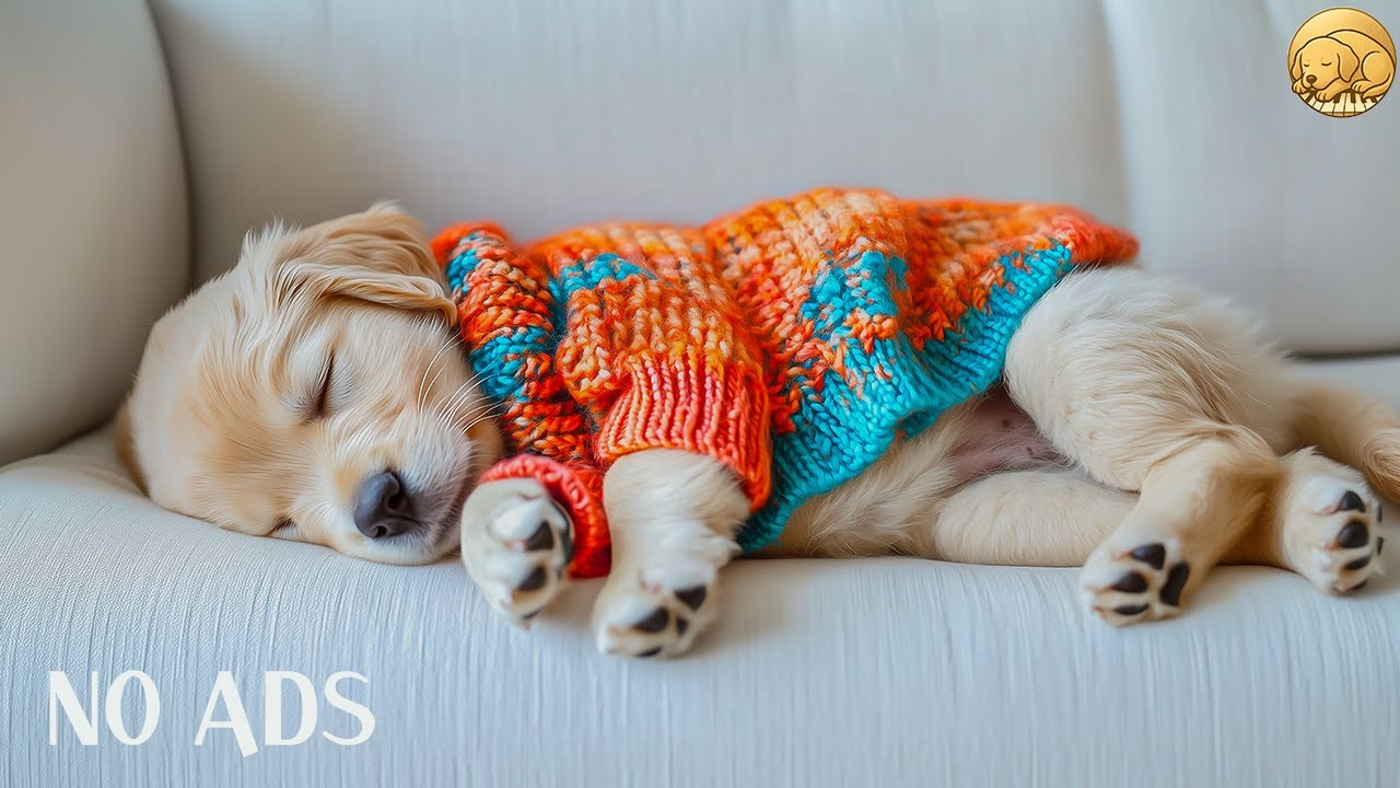 12 Hours Dog Sleep Music 🐕 Calm Anxious Dogs All Night | No Ads