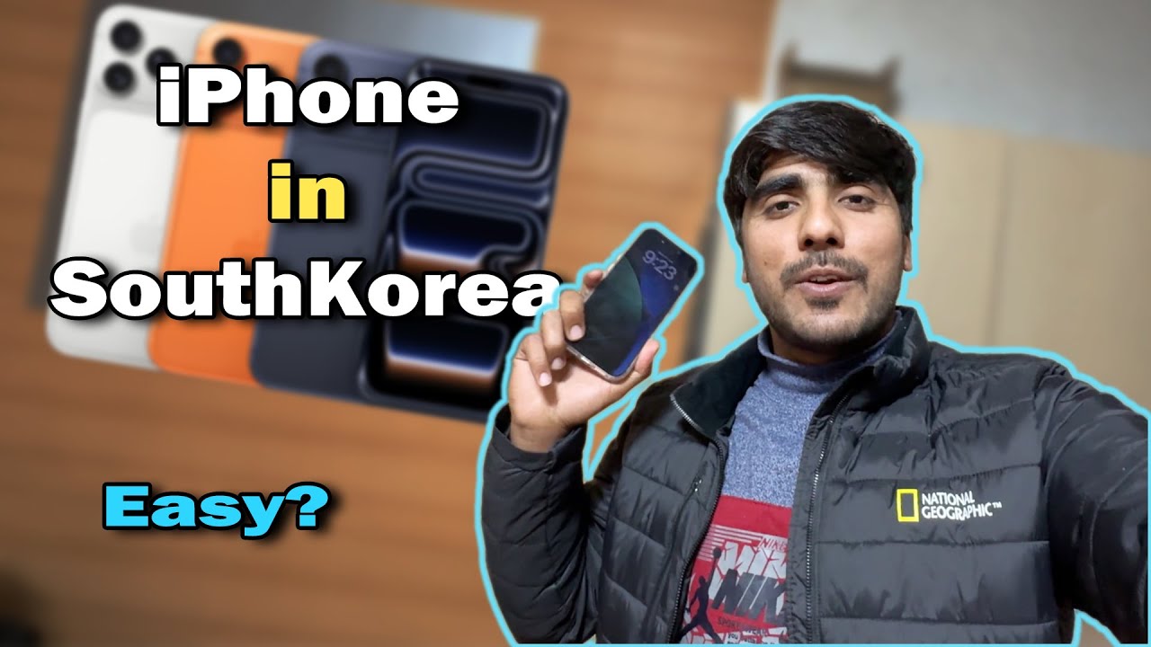 SouthKorea ma Iphones lena Kitna easy hai...🤔