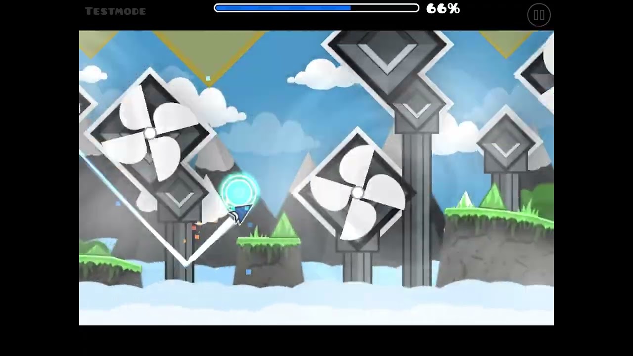 Wind Storm 39-100% Run | Geometry Dash