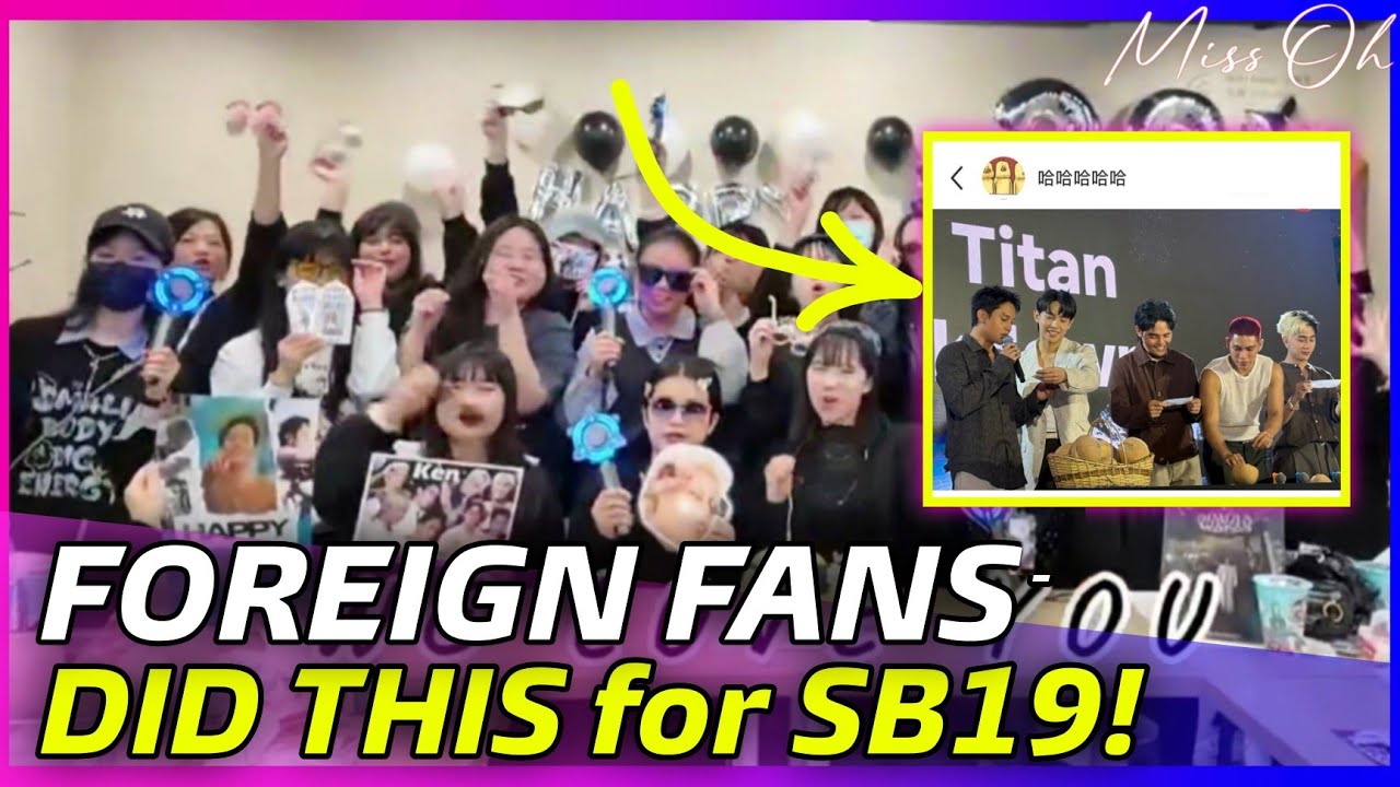 TAIWANESE FANS launch OWN FANBASE, CHINESE FAN attend SB19's XIAOMI EVENT! 