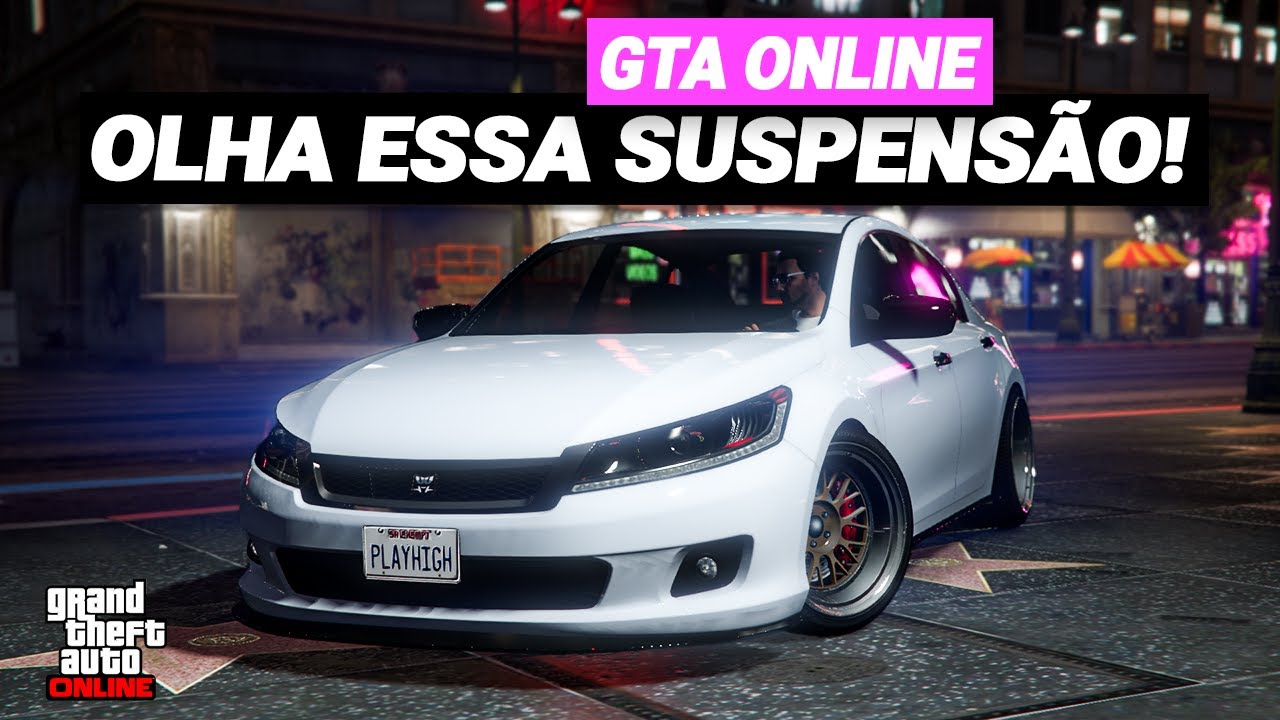 UMA COISA SALVA ESSE CARRO | Tunando e Testando o Chavos V6  | GTA 5 ONLINE (HONDA ACCORD) Nova DLC