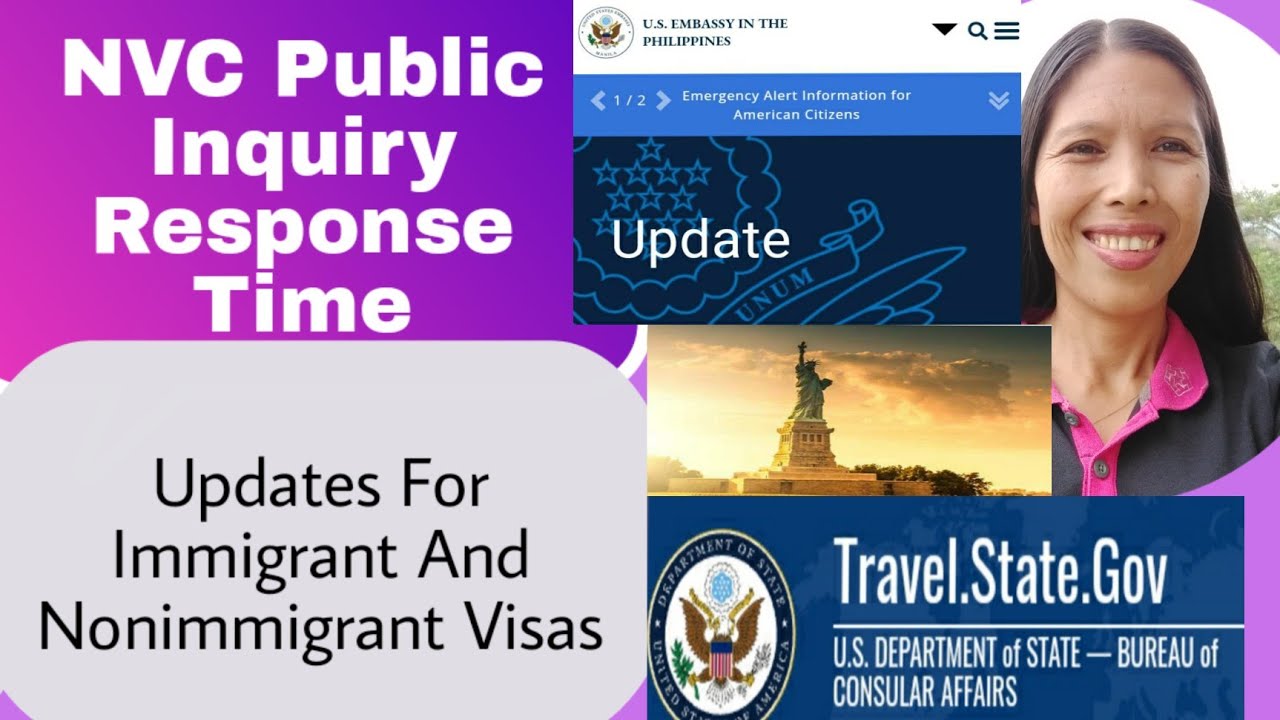 NVC Updates On 2022: Current Case Creation, Case Review Times, And Public Inquiry Form Response