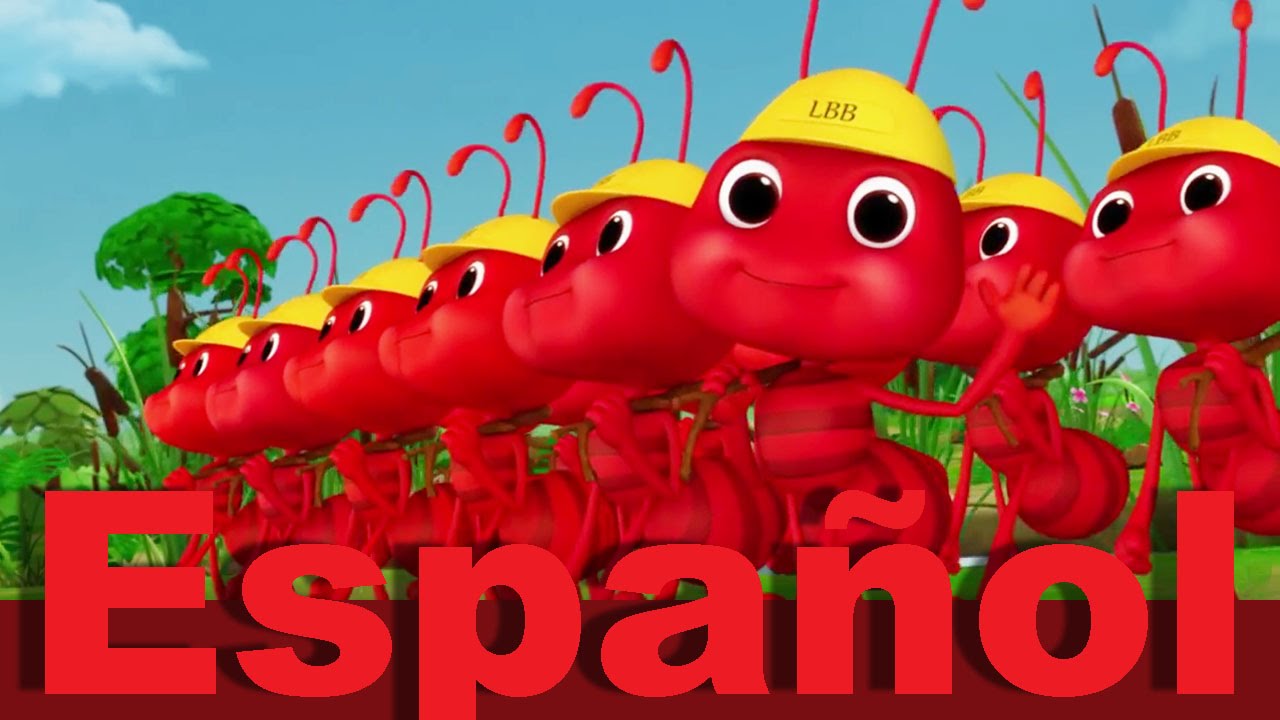 Las hormigas marchan de una en una | Canciones infantiles | LittleBabyBum