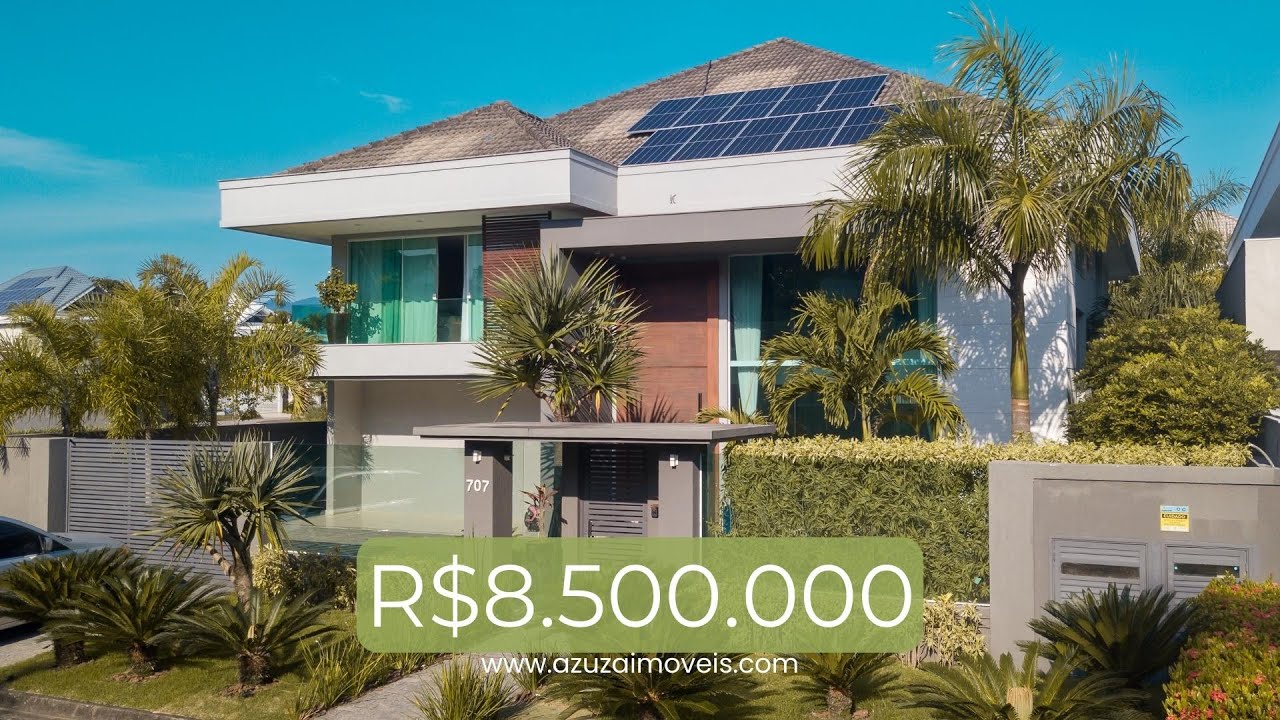 CASA COM LOFT 😱! Casa Triplex à venda na Barra da Tijuca por R$8.500.000 | Azuza Imóveis