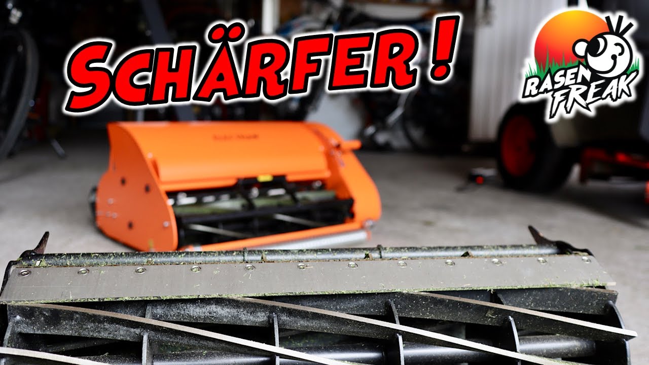SPINDELMÄHER Untermesser wechseln⎮SWARDMAN Electra⎮Jetzt mäht die Spindel den Rasen wieder perfekt!