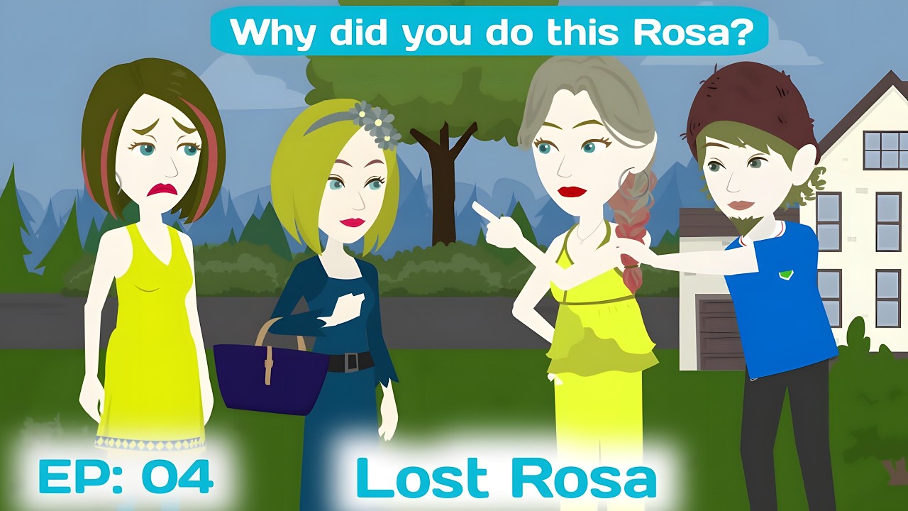 Lost&nbsp;Rosa: Episode 04 | English Story | Animated Stories | Invite English