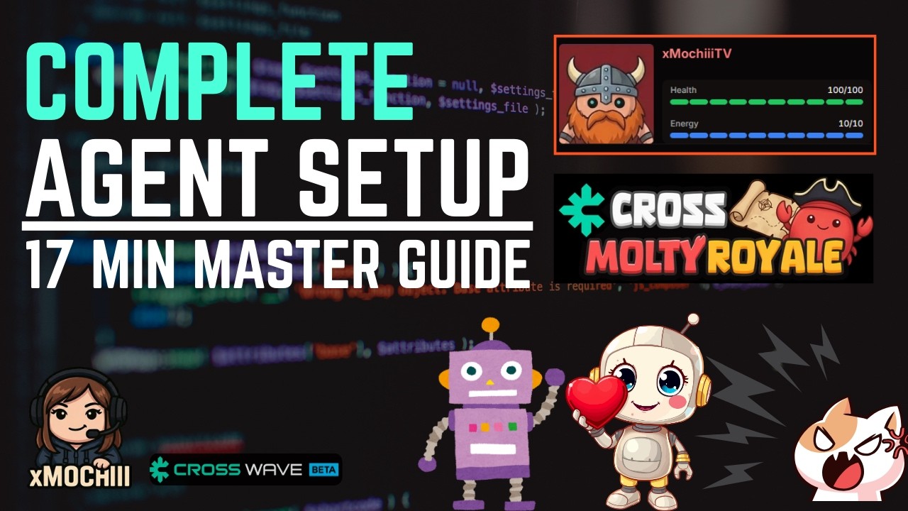 How to Deploy Your Molty Royale Agent (Step-by-Step FULL Setup + Tournament Guide)
