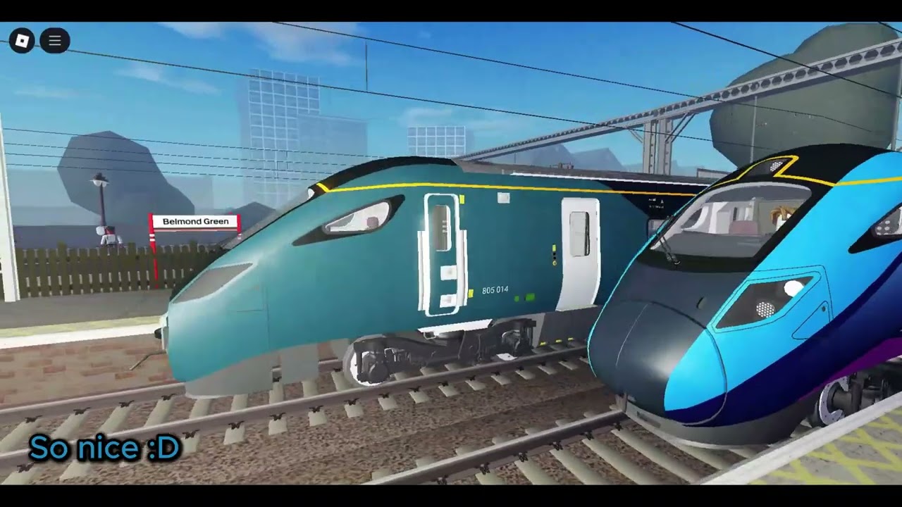 Class 805 | Mill Bridge - Avonhill | British Railway Roblox | ver 1.3.6 | 470 views!