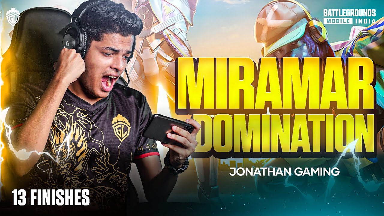 THIS IS HOW JONATHAN DOMINATES IN TOURNAMENTS | 8KILLS SOLO | BGMI