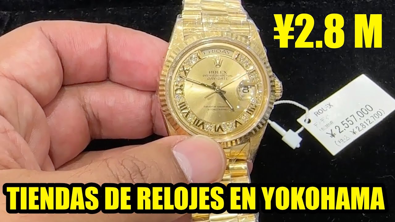 PASEANDO EN YOKOHAMA BUSCAND RELOJES GRAND SEIKO Y ROLEX