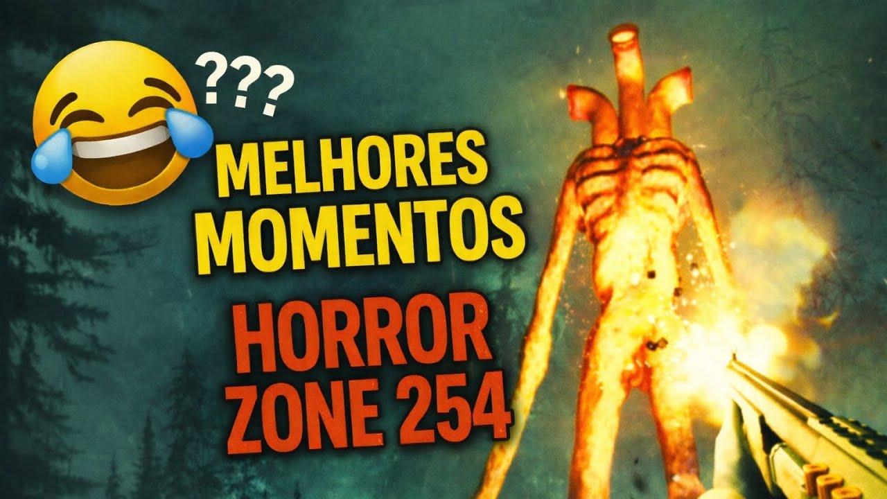 Último Vídeo De 2025 | JOGUEI HORROR ZONE 254 E PASSEI MAIS MEDO DO QUE JUÍZO 😂 - Melhores Momentos