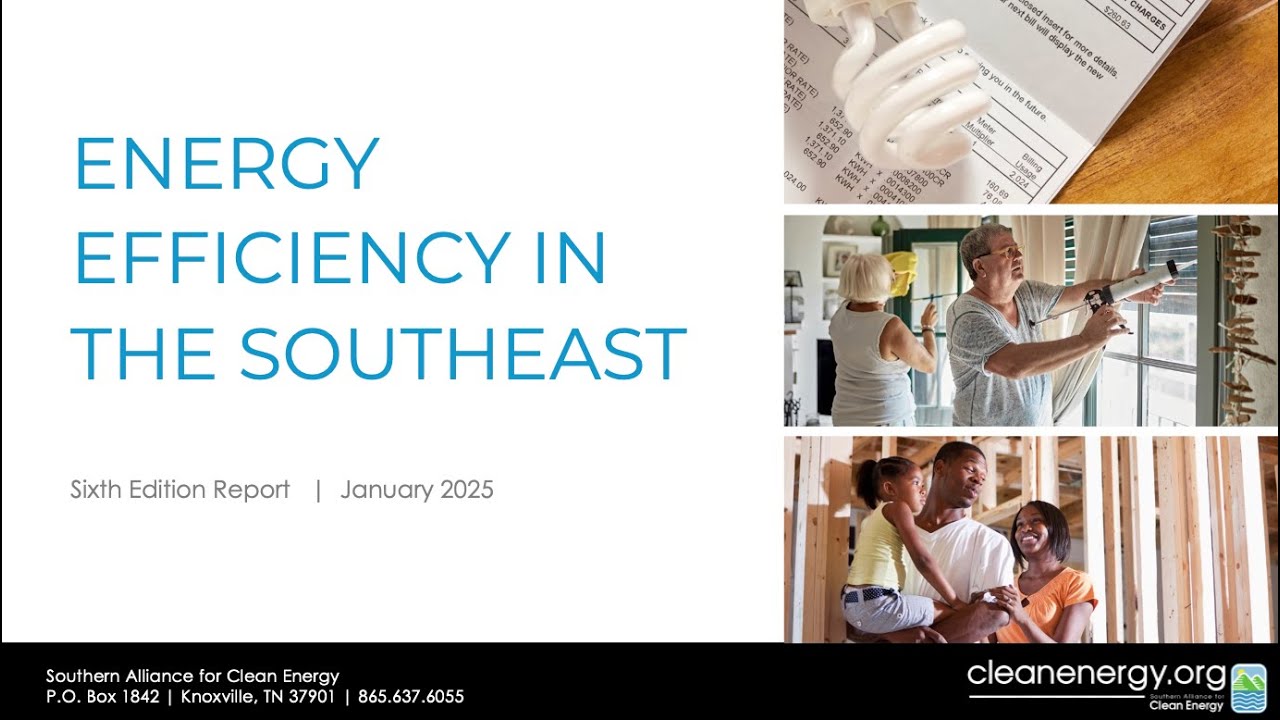 Energy Efficiency in the Southeast Webinar