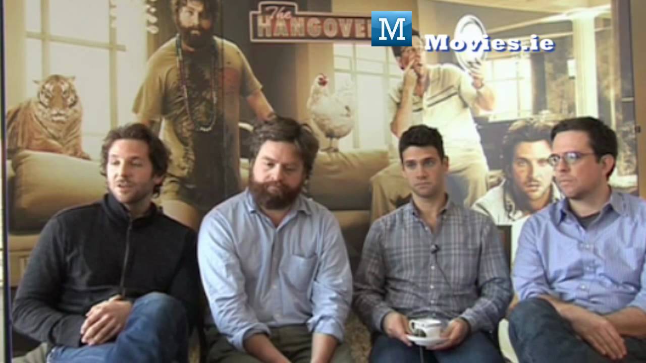 The Hangover - Cast Interviews, Bradley Cooper, Justin Bartha, Zach Galifianakis Ed Helms