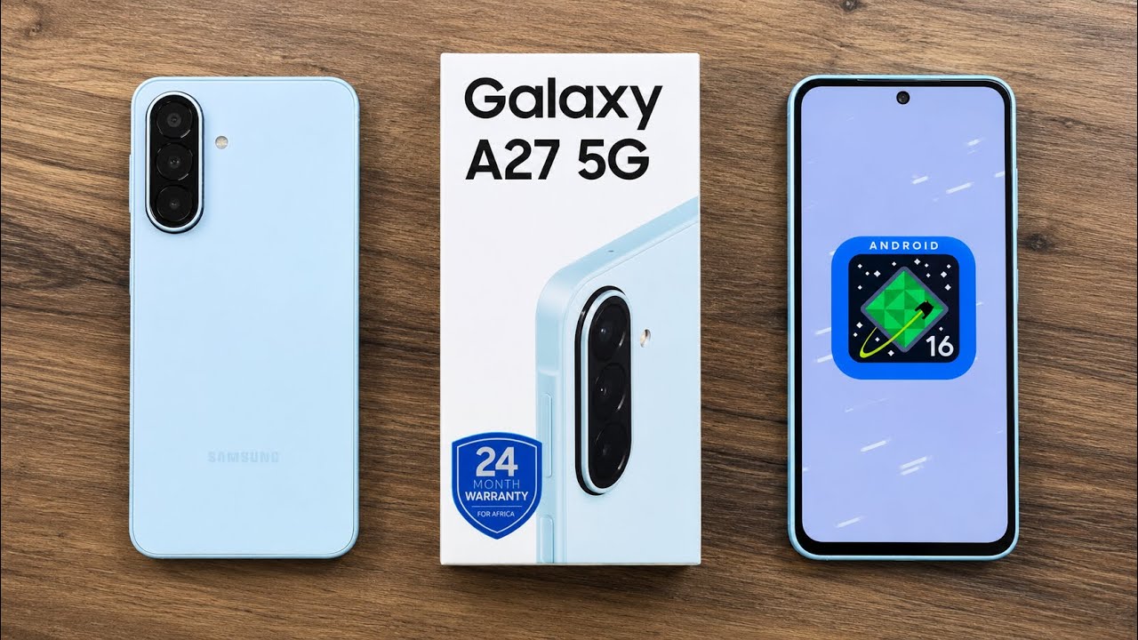 Samsung Galaxy A27 5G Light Green Unboxing