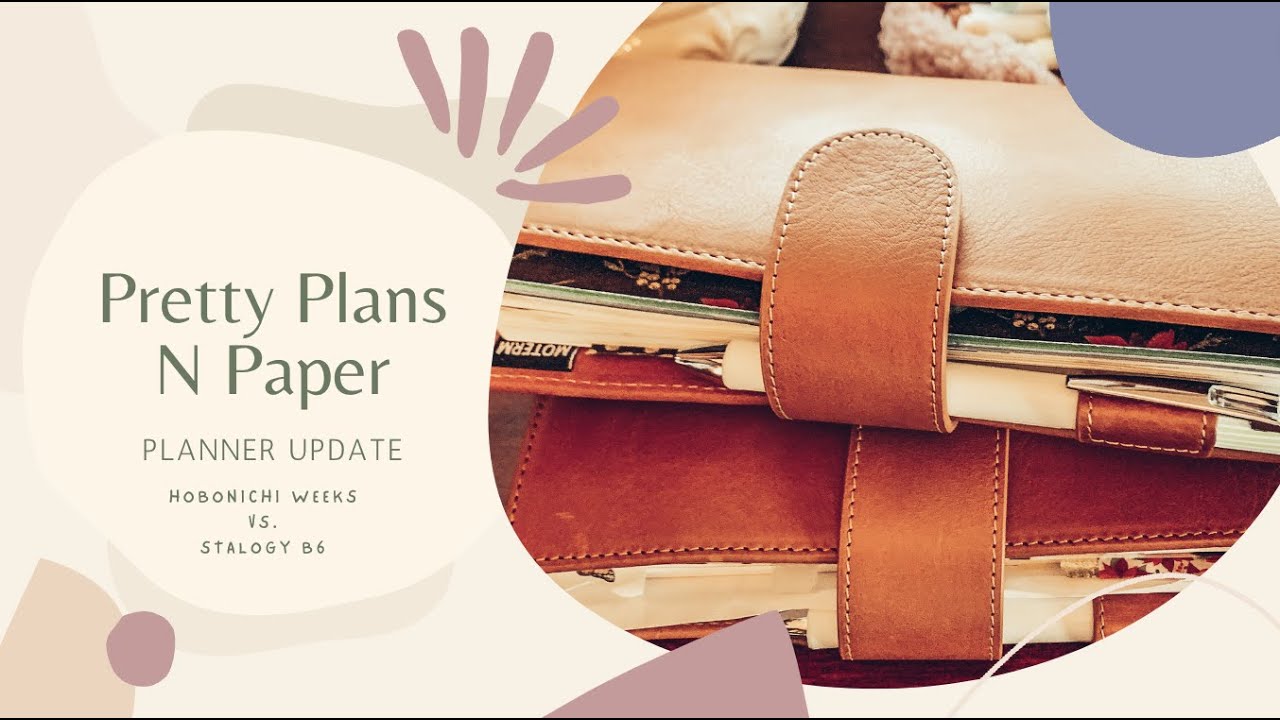 Planner Update | Hobonichi Weeks | Stalogy | Planner Inspo | Plan With Me