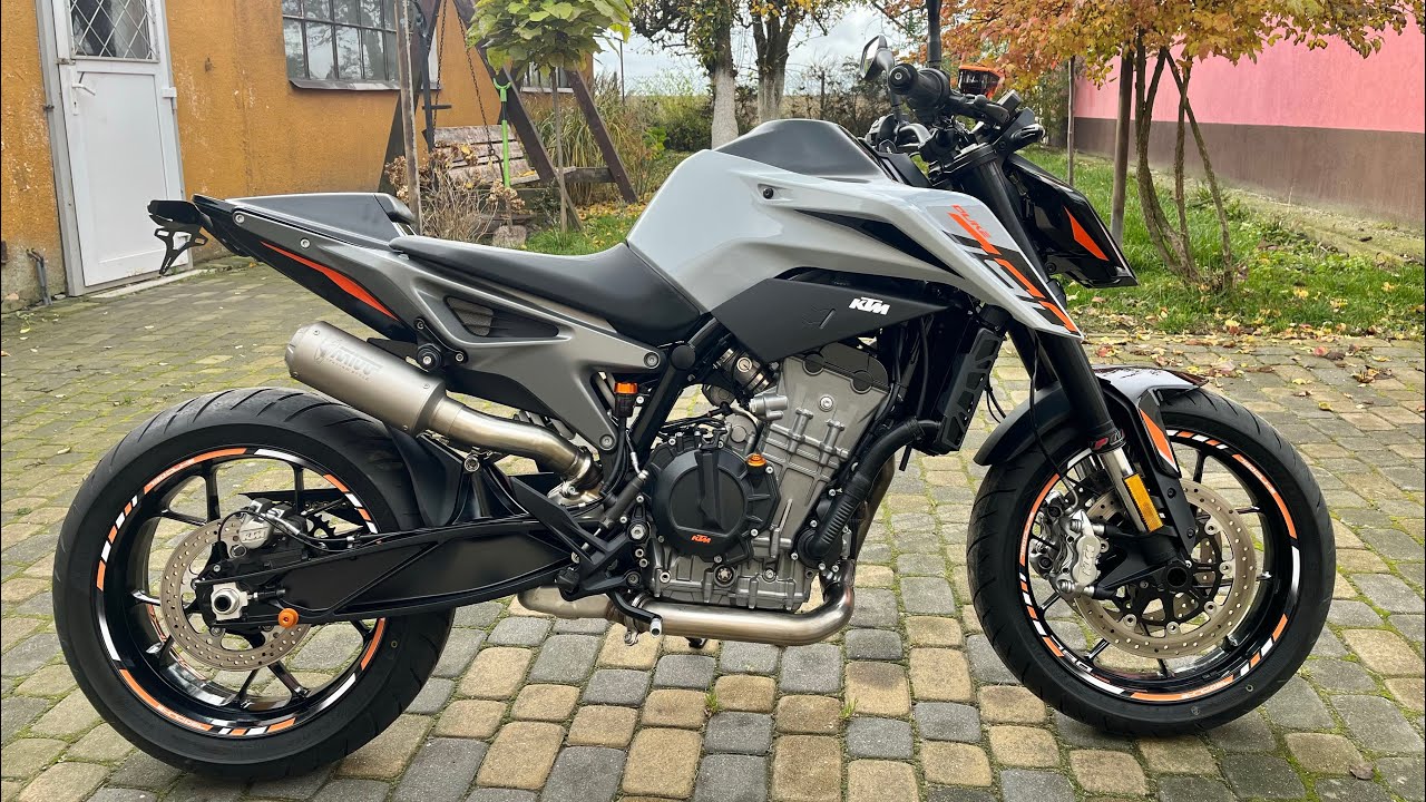 KTM 790 Duke 2023 MIVV Exhaust nord gray