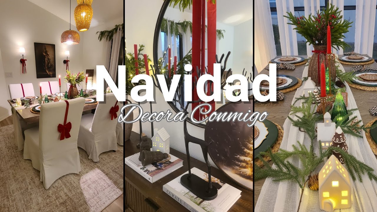Navidad - Decora Conmigo | Comedor | 2025