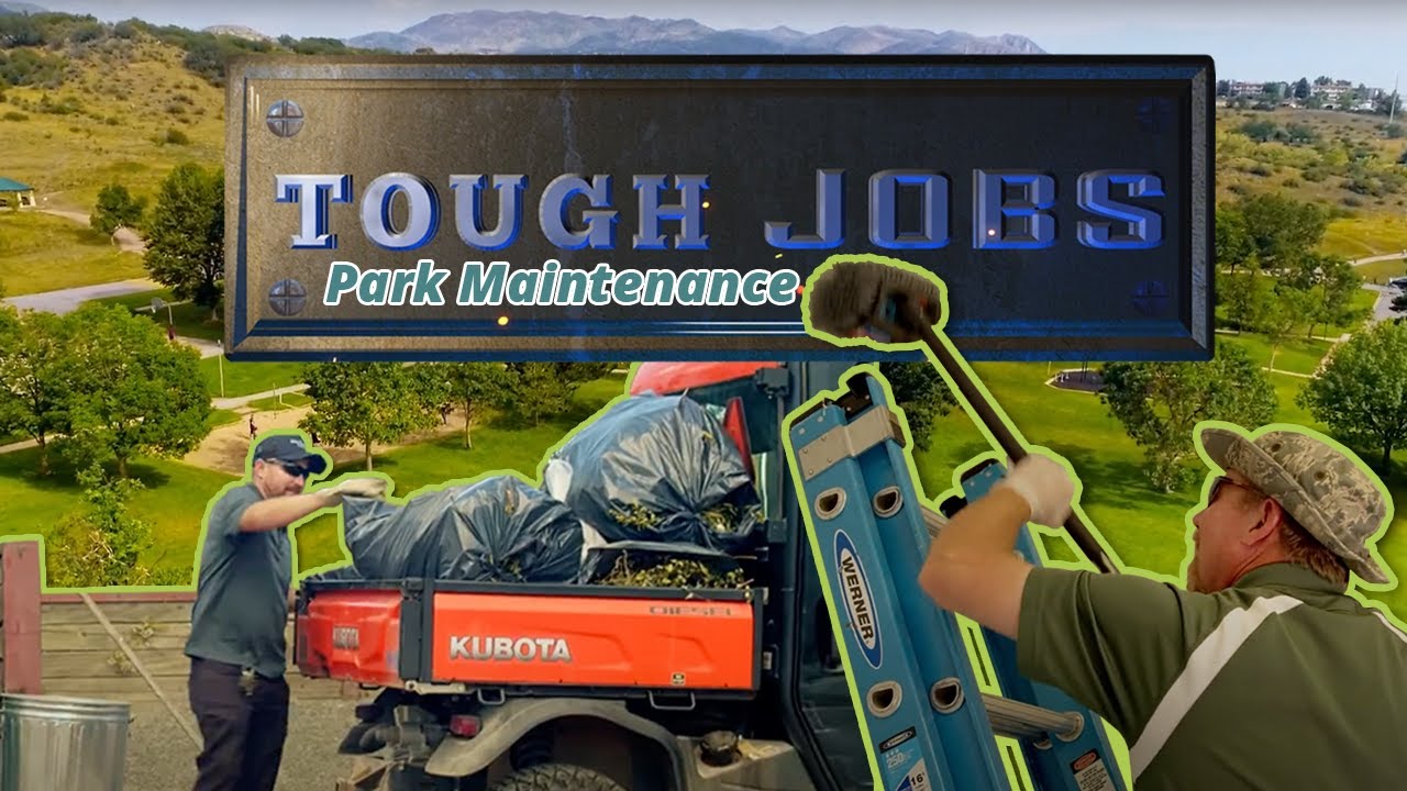 Park Maintenance: Dog Poop and Trash Pick Up! | Tough Jobs