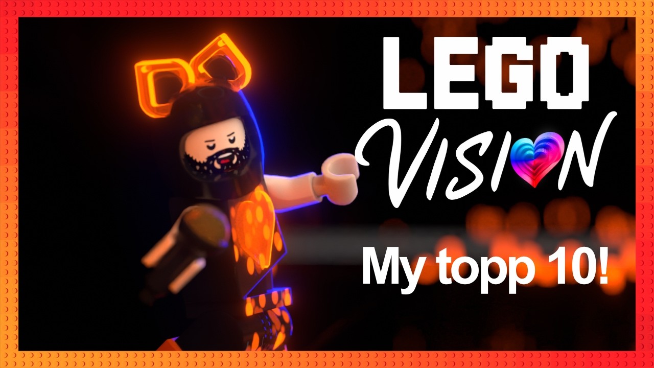 Top 10 LEGO Eurovision Performances 2026 | My Best LEGO Eurovision Animations