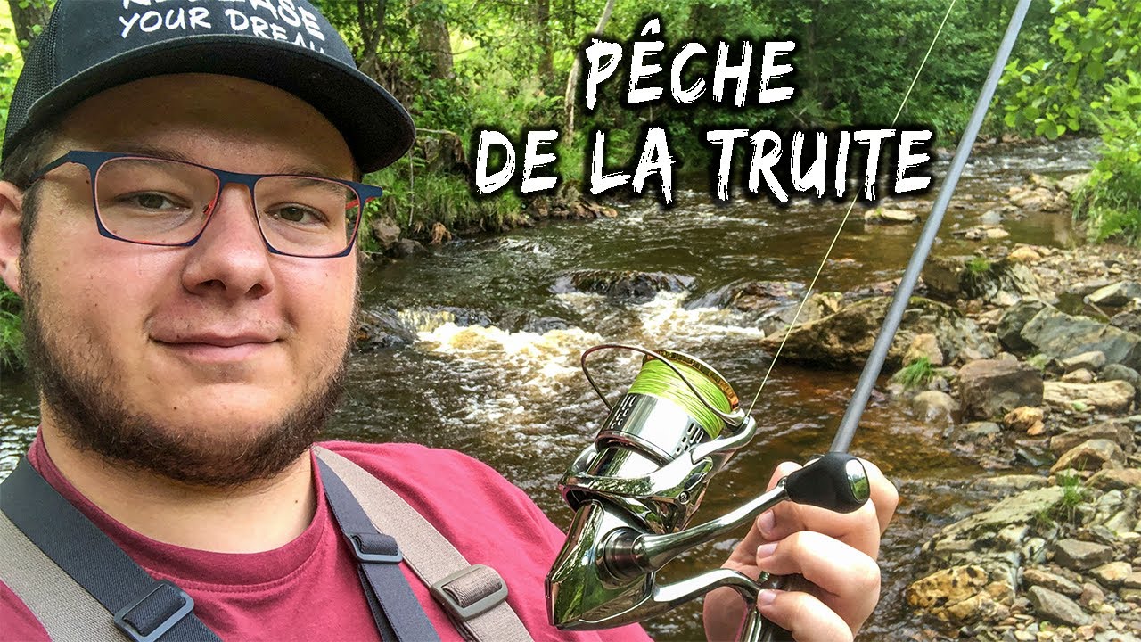 PÊCHE DE LA TRUITE À LA CUILLÈRE EN PETITE RIVIÈRE | 2021