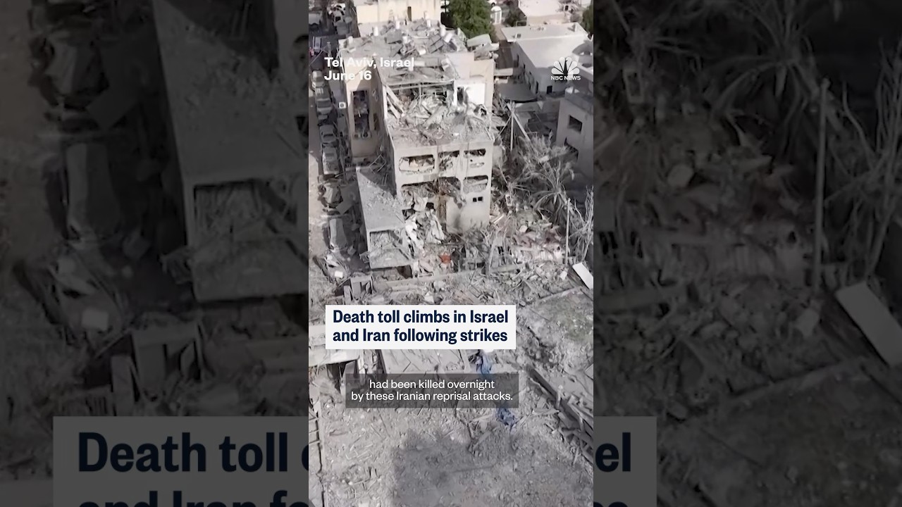 Death toll climbs in Israel and Iran following crisis