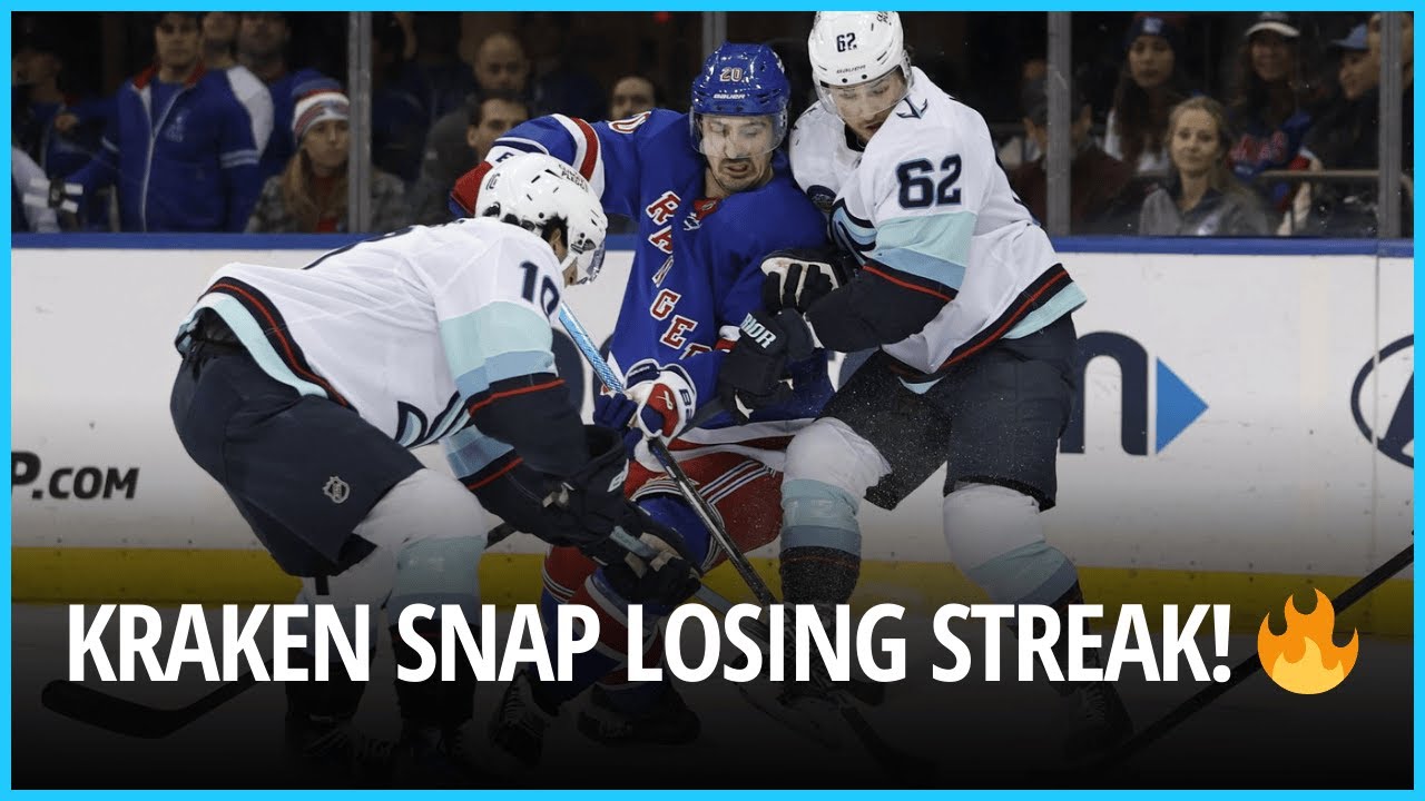 Seattle Kraken END Losing Streak with 4-1 Win Over Islanders! 🏒🔥। USA NEWS TODAY
