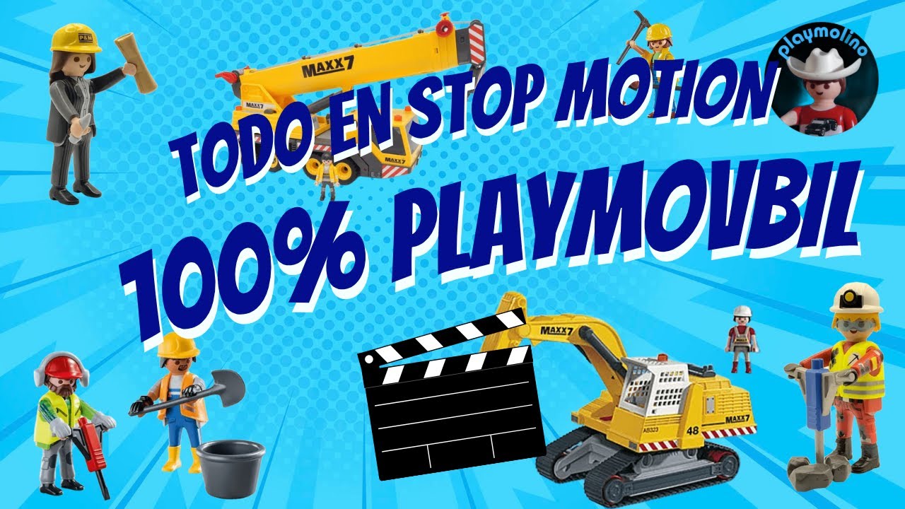 Building a PLAYMOBIL AIRPORT Stop Motion 🛫 #playmobil #stopmotion