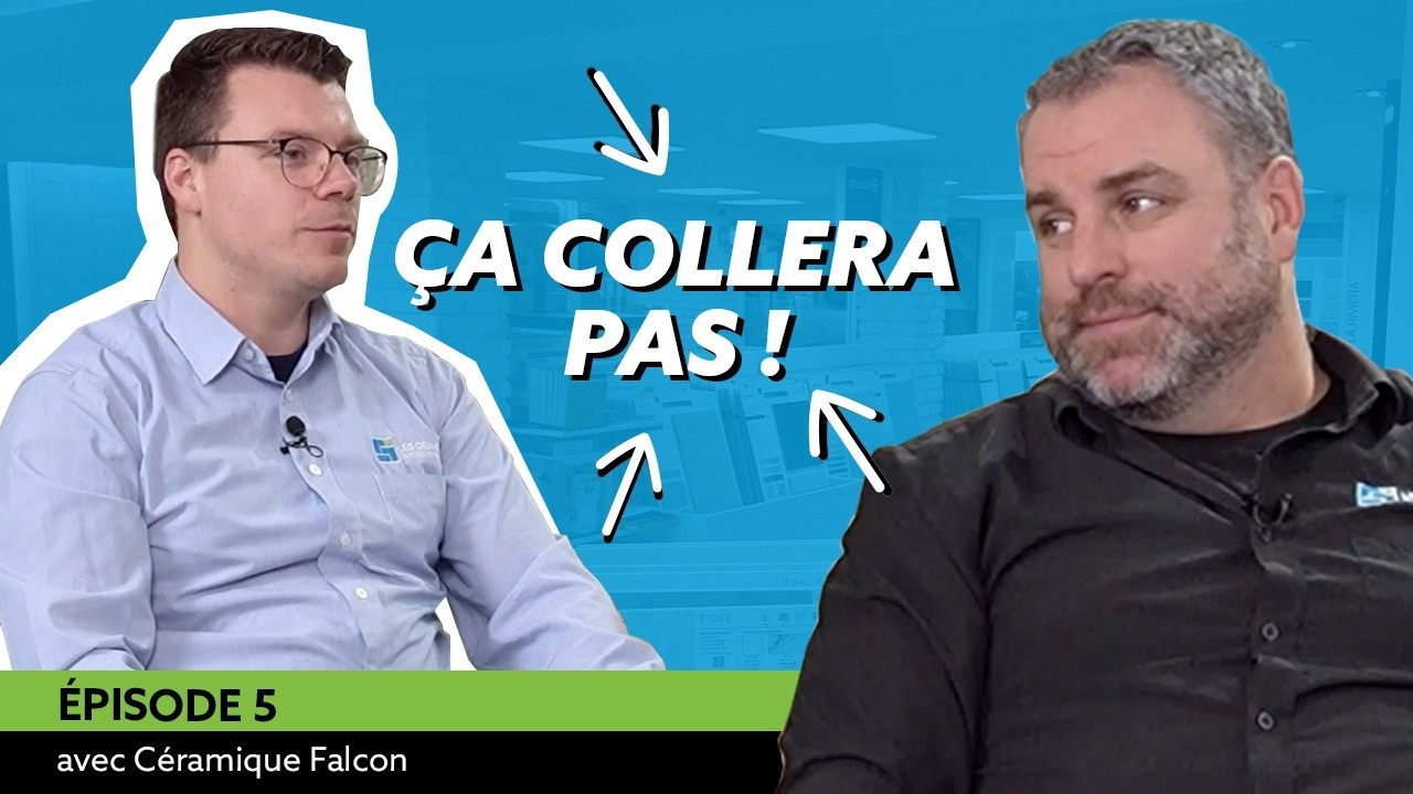 Installer une tuile de 400 lb… vraiment? | On Prend Le Plancher avec Céramique Falcon