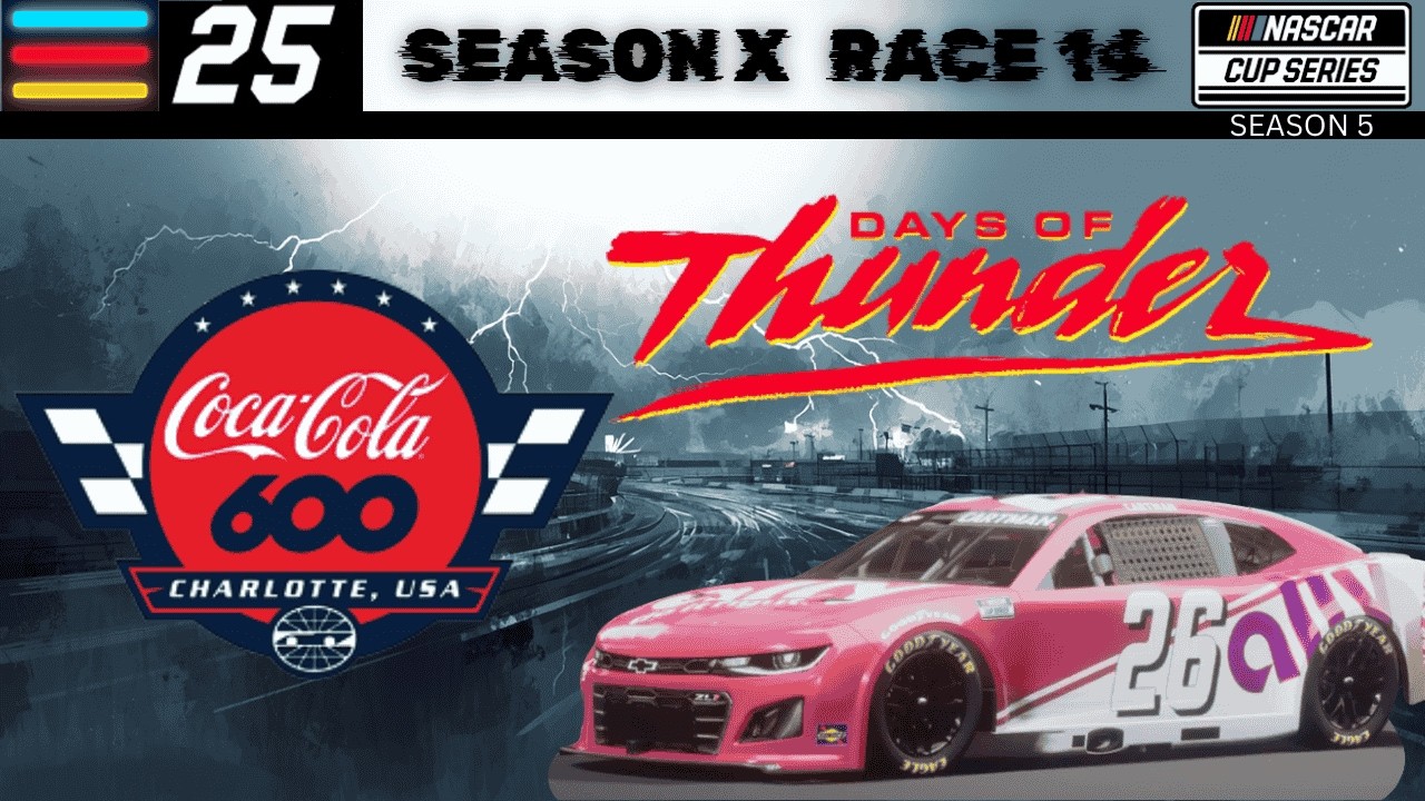 NASCAR 25 | Career | Cup Series | Season 5 | Race 14 | Charlotte