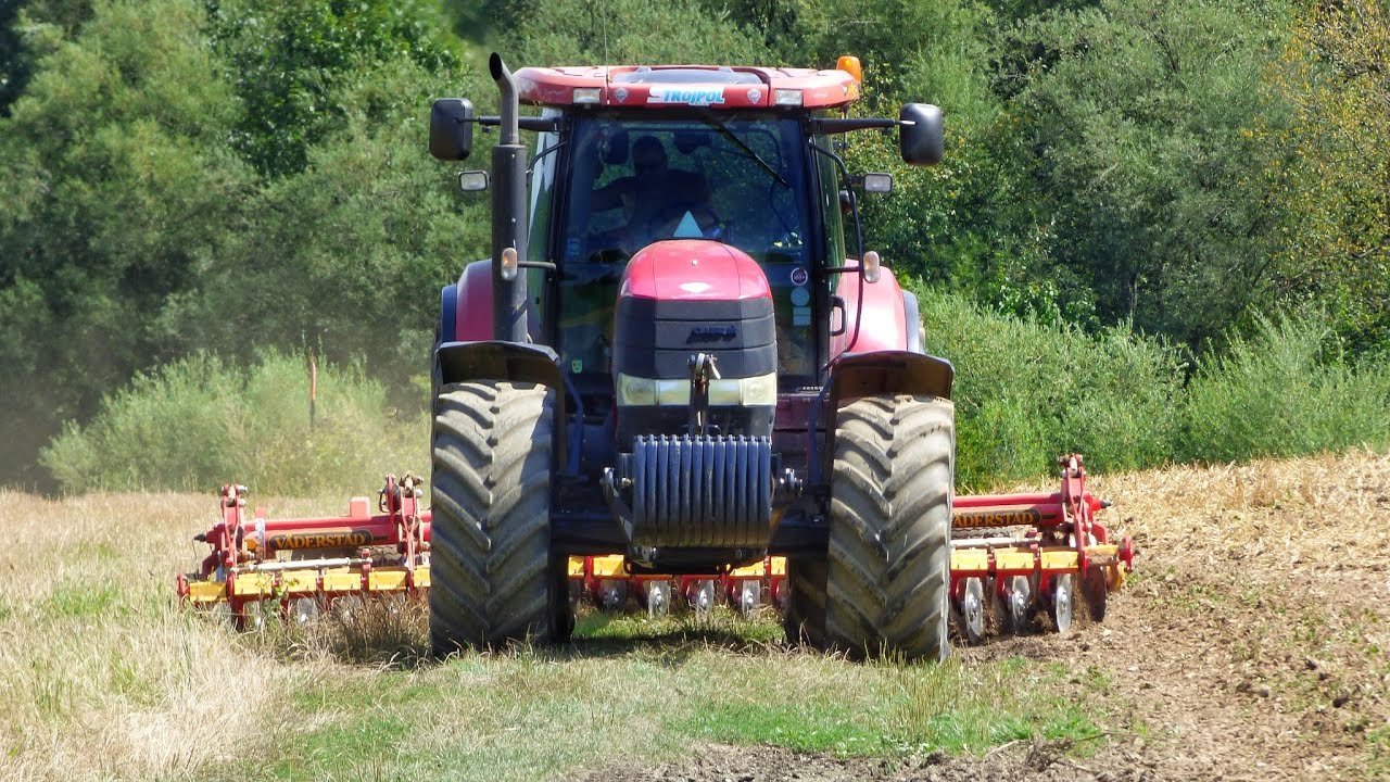 Podmietka Case IH Puma 210 + Väderstad Carrier 500