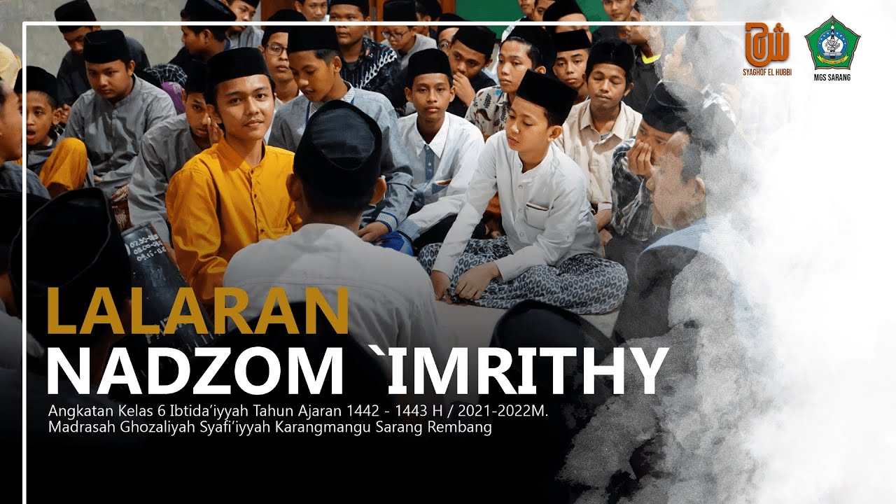 Lalaran Nadzom Amrithy - Santri Sarang | Syaghofelhubbi