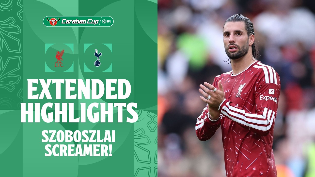 SZOBOSZLAI SCREAMER! | Liverpool v Tottenham Hotspur extended highlights