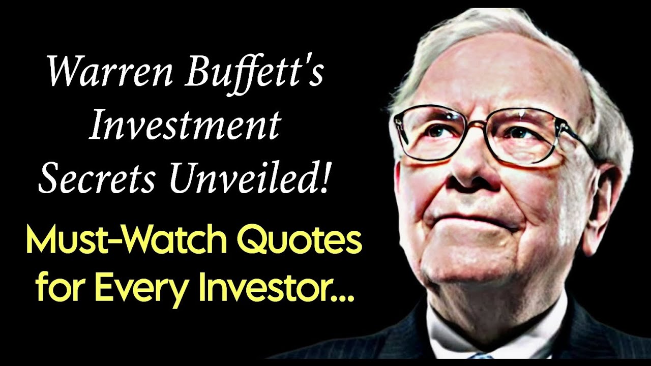 Listen the Best Warren Buffett Quotes to Inspire Your Success 🔥